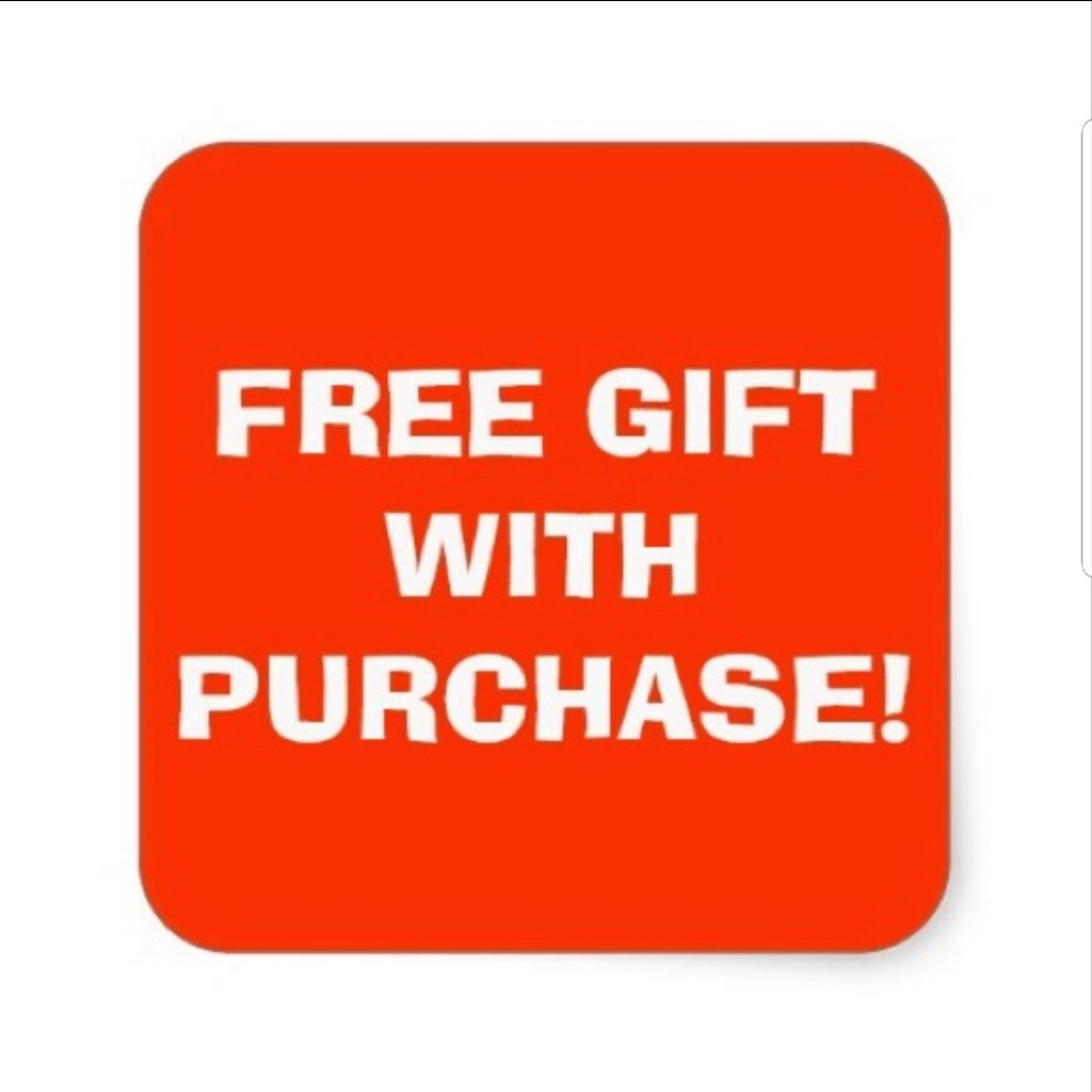Free gift with purchases over $15!